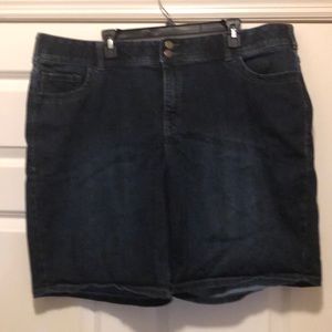 Shorts midi denim